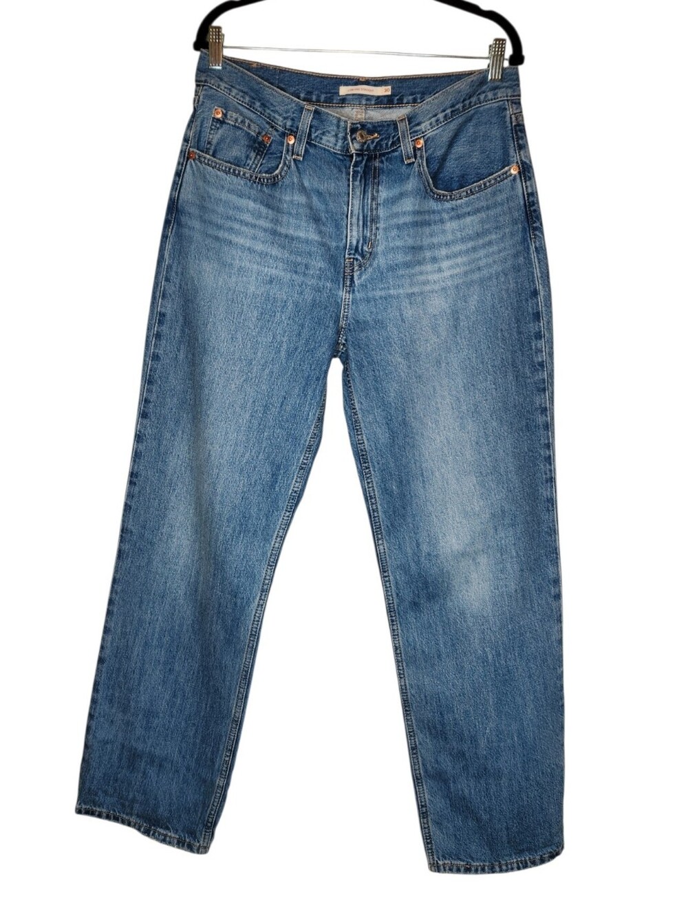 Levi's Low Pro Straight Blue Jeans Size 30